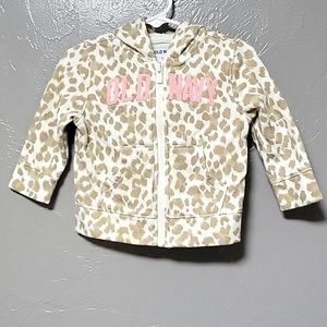 Old navy leopard print jacket